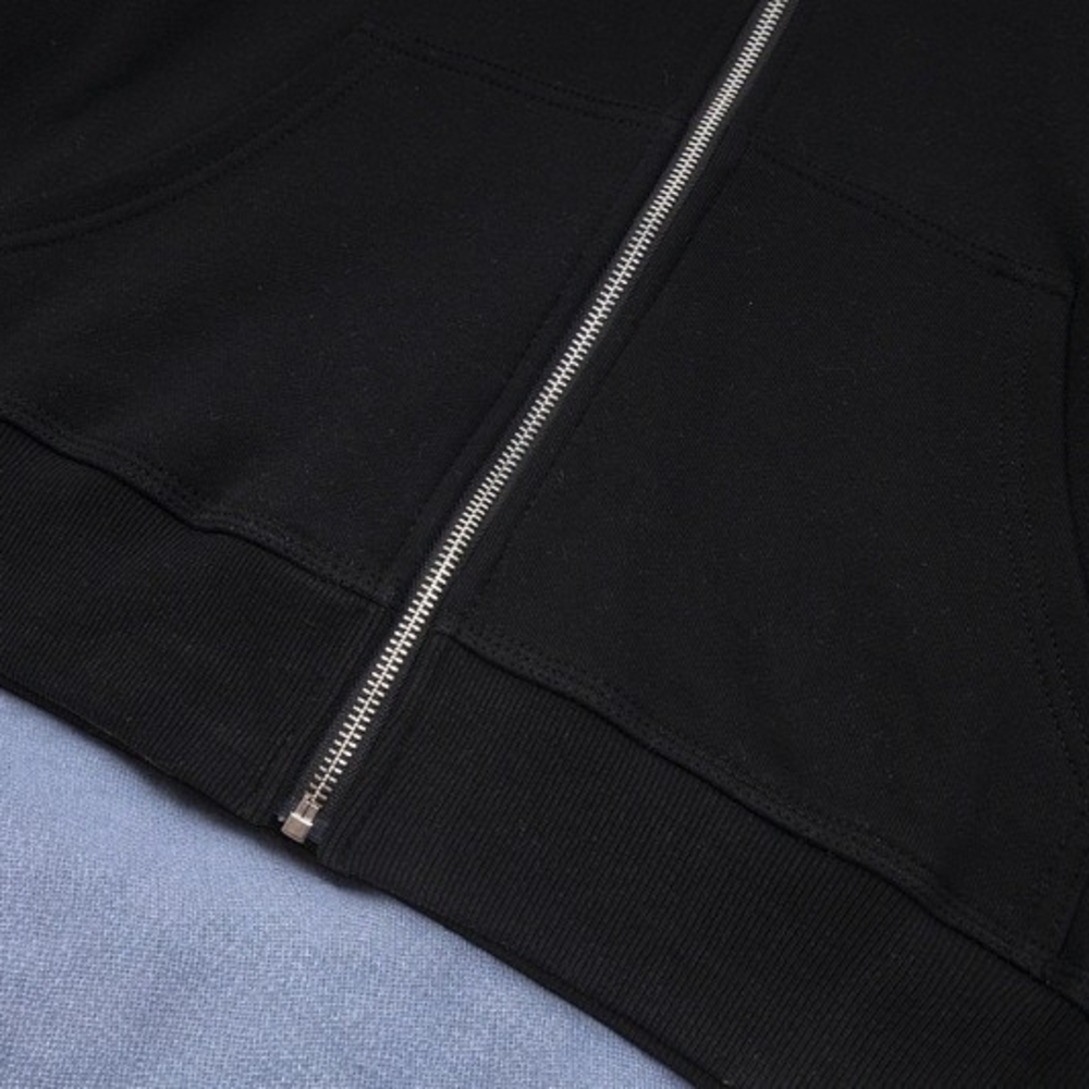 Stussy Black Hoodie with White Logo - Picture 9 of 10